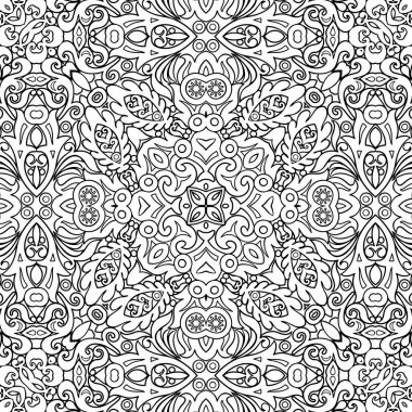 Etnik çizgiyi temsil eden el çizimi arka plan