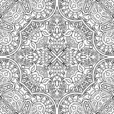 Etnik çizgiyi temsil eden el çizimi arka plan