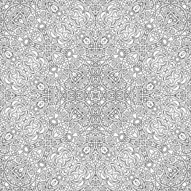 Etnik çizgiyi temsil eden el çizimi arka plan