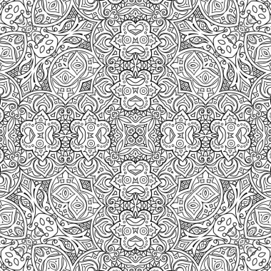 Etnik çizgiyi temsil eden el çizimi arka plan