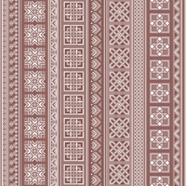 Soyut etnik çizgiler, vektör arkaplan