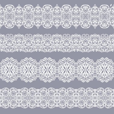 Soyut etnik doğa, kusursuz çizgili sanat çizgileri