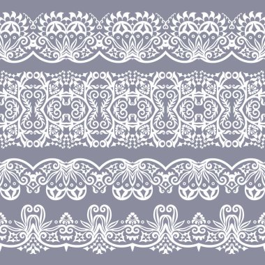 Soyut etnik doğa, kusursuz çizgili sanat çizgileri