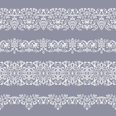 Soyut etnik doğa, kusursuz çizgili sanat çizgileri