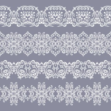 Soyut etnik doğa, kusursuz çizgili sanat çizgileri