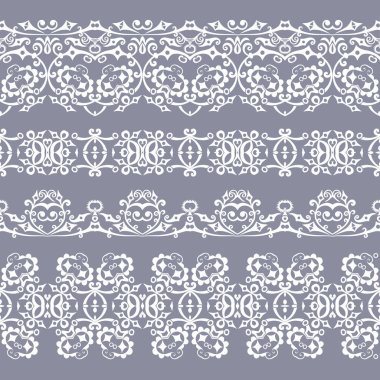 Soyut etnik doğa, kusursuz çizgili sanat çizgileri