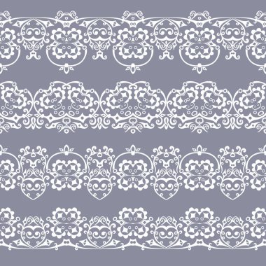 Soyut etnik doğa, kusursuz çizgili sanat çizgileri