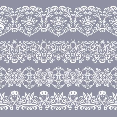 Soyut etnik doğa, kusursuz çizgili sanat çizgileri