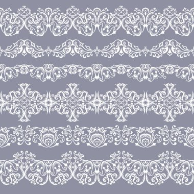 Soyut etnik doğa, kusursuz çizgili sanat çizgileri