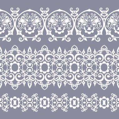 Soyut etnik doğa, kusursuz çizgili sanat çizgileri