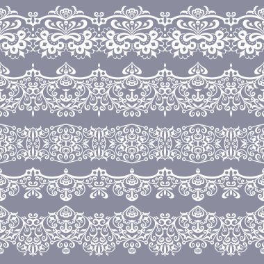 Soyut etnik doğa, kusursuz çizgili sanat çizgileri