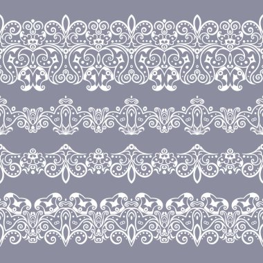 Soyut etnik doğa, kusursuz çizgili sanat çizgileri