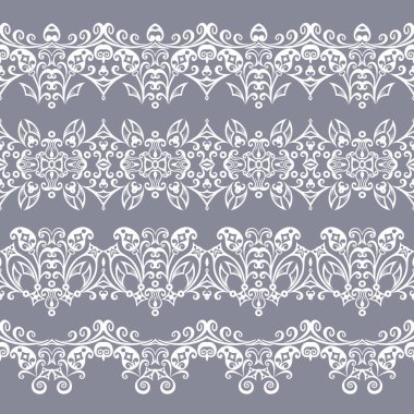 Soyut etnik doğa, kusursuz çizgili sanat çizgileri