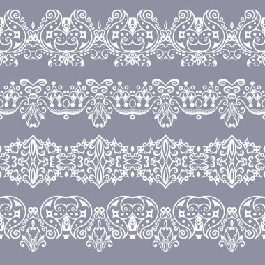 Soyut etnik doğa, kusursuz çizgili sanat çizgileri