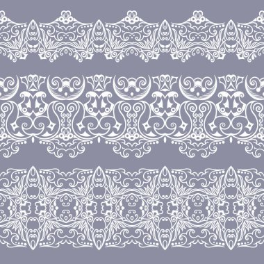 Soyut etnik doğa, kusursuz çizgili sanat çizgileri