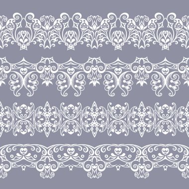 Soyut etnik doğa, kusursuz çizgili sanat çizgileri