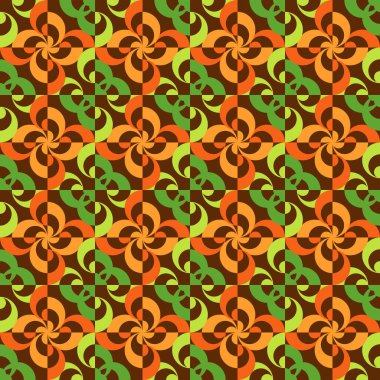 Vektör ritmik geometrik ögeler arkaplan