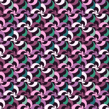 Vektör ritmik geometrik ögeler arkaplan