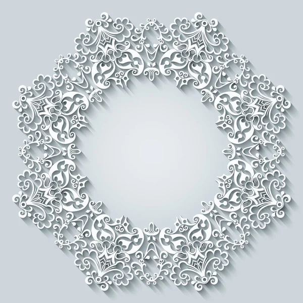 Çiçekli el çizimi vektör kenarı. Çerçeve tasarımı.