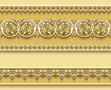 Vektör soyut süsleme doğa vintage çerçeve.