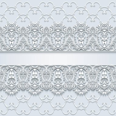 Soyut vektör süslemeli doğa vintage çerçeve.