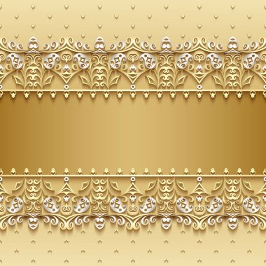 Soyut vektör süslemeli doğa vintage çerçeve.