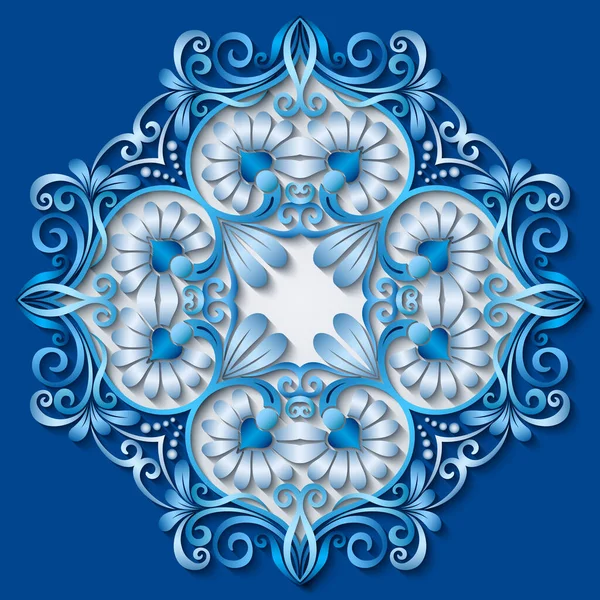 Vektör süsleme doğa klasiği illüstrasyonu.