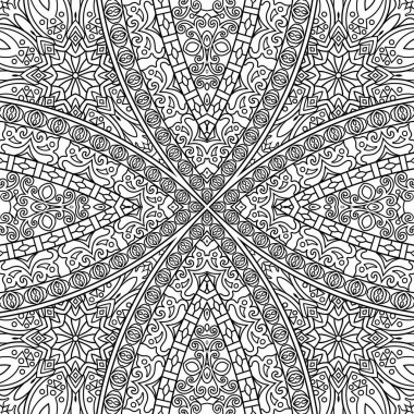 Vektör etnik süsleme arkaplanı