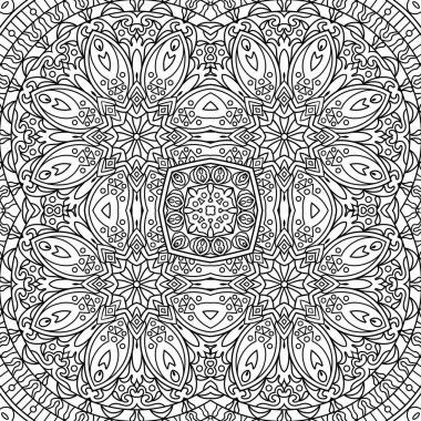 Vektör etnik süsleme arkaplanı