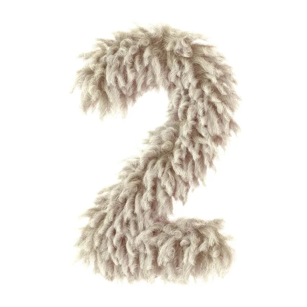 3d wild animal fur number 2 — Stock Photo, Image