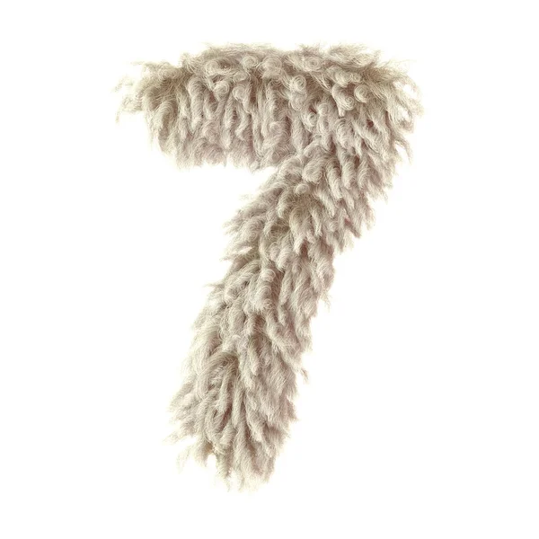 3d wild animal fur number 7 — Stock Photo, Image