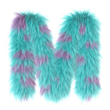 3D karikatür eğlenceli hayvan kürkü M