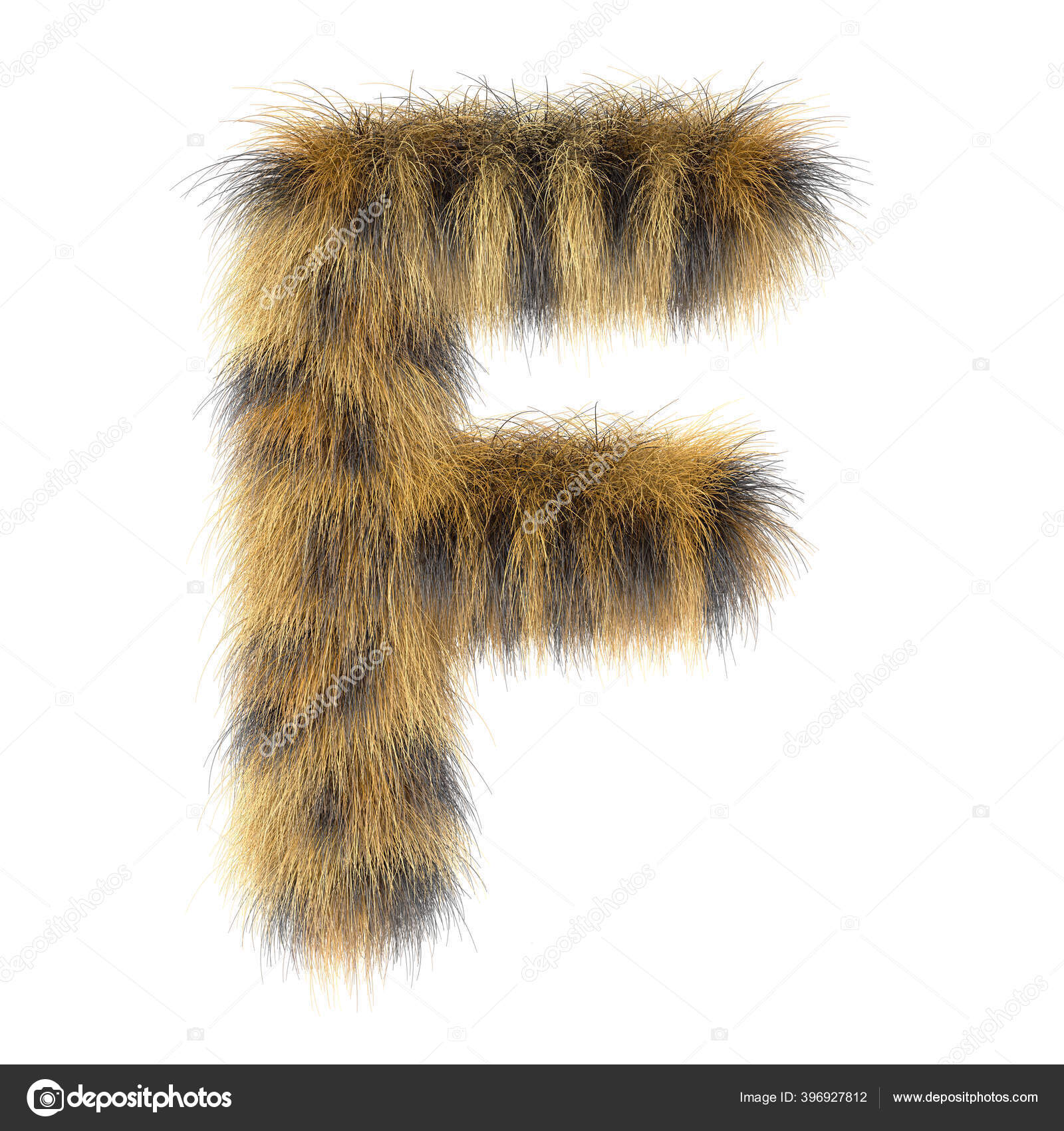 3d Leopard kreativ morsom, søt pels bokstav F – stockillustrasjon ©  KTVector #396927812, image size:1600x1700