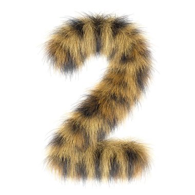 3d Leopar yaratıcı kürk numarası 2