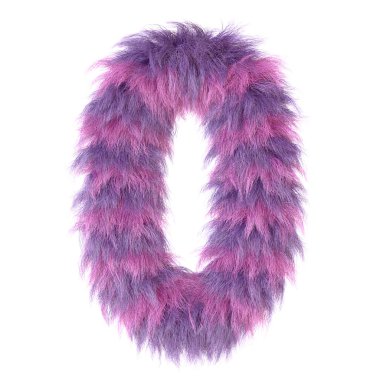 3D dekoratif çizgi film eğlenceli hayvan kürkü numarası 0