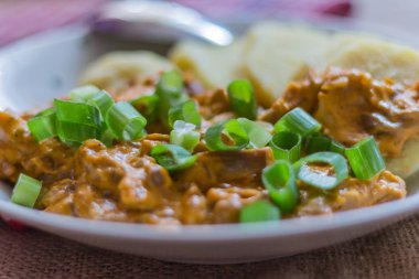 biber üst görünümünde istiridye mantar