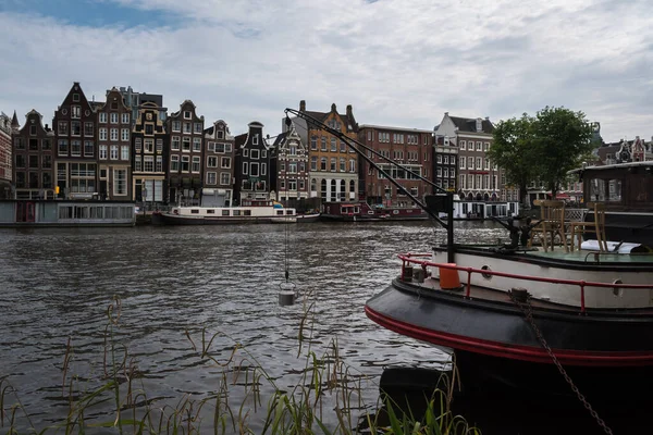 Amsterdam Canals Morning Netherlands — Stock Photo, Image