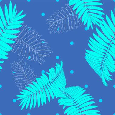 Çiçek dikişsiz desen. Avuç içi dalı mürekkep krokisi. Bir kartvizit, afiş, poster, sarma, kumaş, dizüstü bilgisayar, davetiye için Moda çiçek baskı