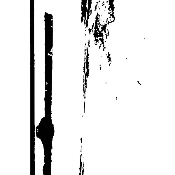 白背景に黒グランジ テクスチャ — ストックベクタ