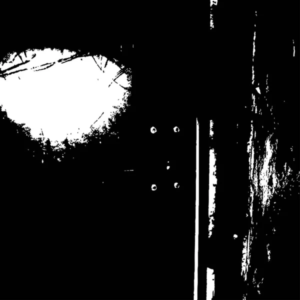 Grunge texturas pretas sobre fundo branco . — Vetor de Stock