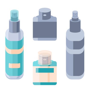 Beyaz izole arkaplanda dezenfektan etiketi var. Hijyen terfisi için vücut bakım spreyi modeli, tıbbi poster. Ev eşyaları mağazası ya da depo logosu. Asgari biçim stok vektörü illüstrasyonu