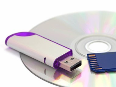 Bilgisayar verileri için çeşitli depolama ortamı