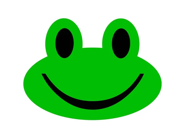 Frog Emoji Good Mood — Stock Photo, Image