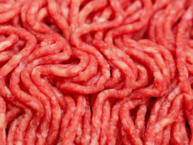 Yakın planda kıyma.