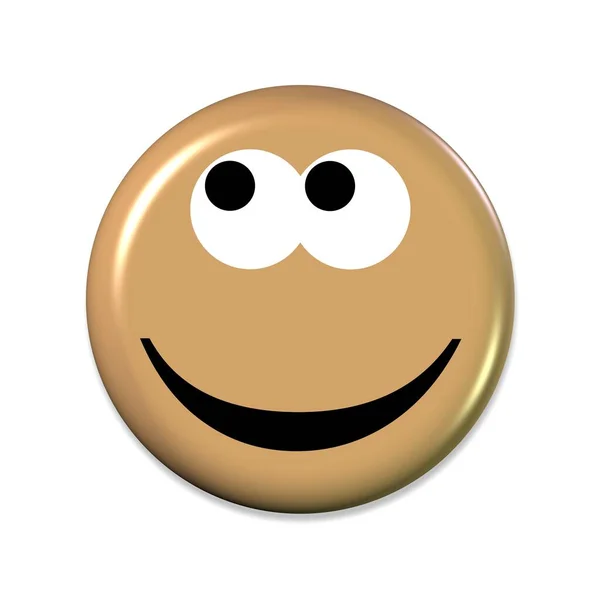 Emoji Bom Humor — Fotografia de Stock