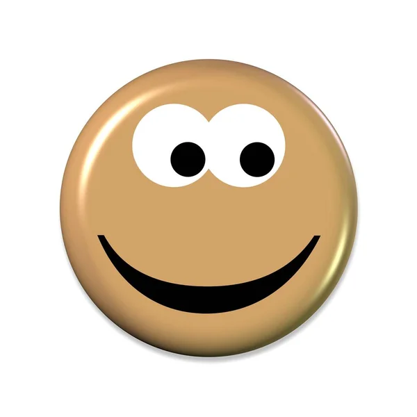 Emoji Gott Humör — Stockfoto