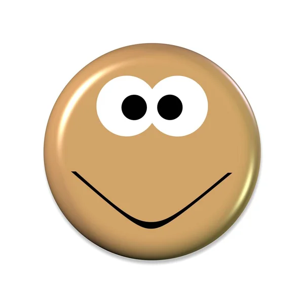 Emoji Gott Humör — Stockfoto