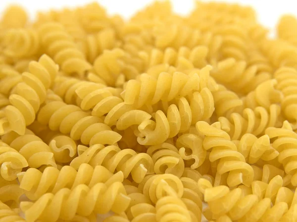 Äggpasta Nudlar Närbild — Stockfoto