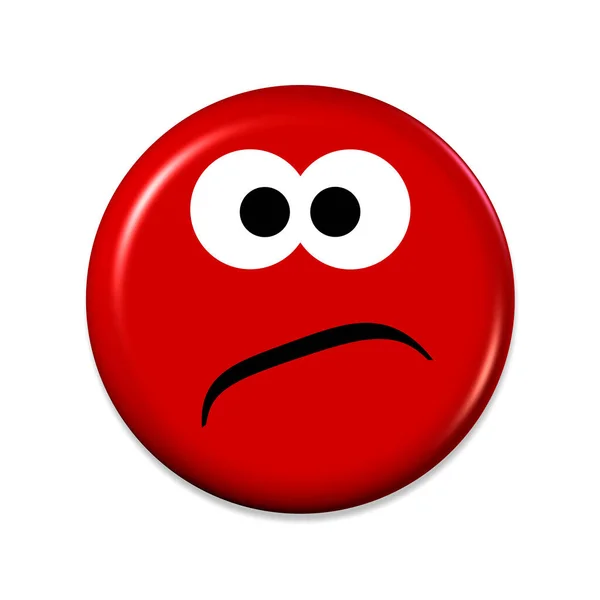 Emoji Bad Mood — Stock Photo, Image