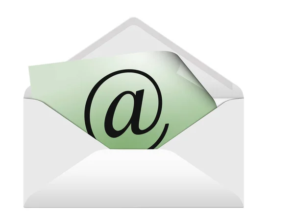 Mail Envelope Symbolic Illustration — Stock Photo, Image